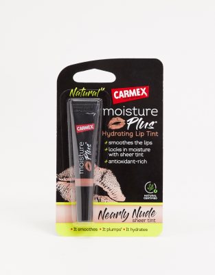 фото Бальзам для губ carmex moisture plus - nearly nude-розовый