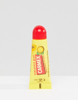 Помада и блеск для губ Бальзам для губ с ароматом мяты и ананаса Carmex-Прозрачный