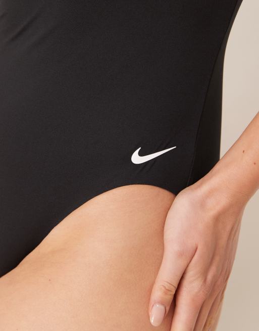 Bañador negro básico asimétrico de Nike, 2 de 4