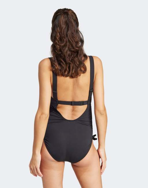 Bañador negro Iconisea de adidas Performance Maternity, 2 de 4