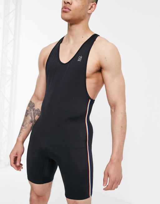 Bañador tipo mono negro de Calvin Klein
