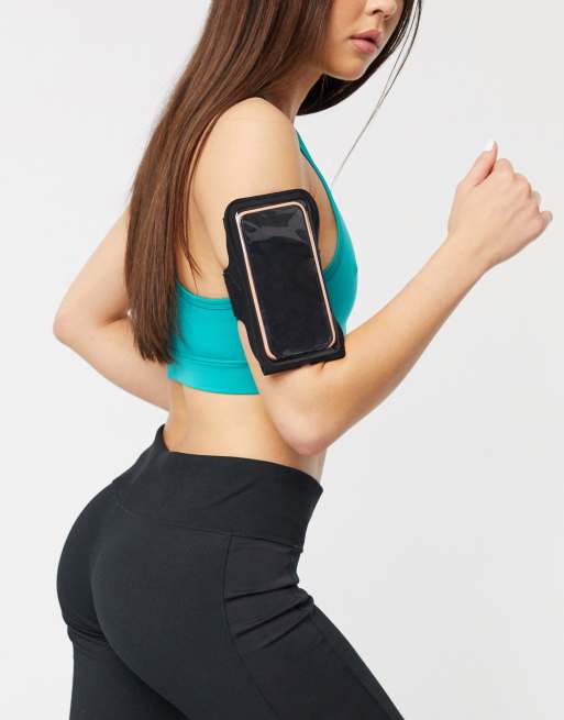 Banda para el brazo para correr en tejido cortado a láser de ASOS 4505