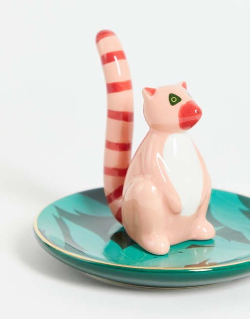 Bandeja para bisutería con diseño de lemur de Fizz Creations, 2 de 4