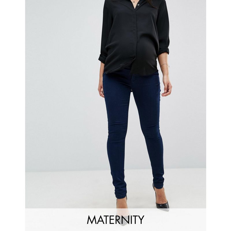 Donna Jeans Bandia Maternity - Jeggings con fascia removibile per il pancione