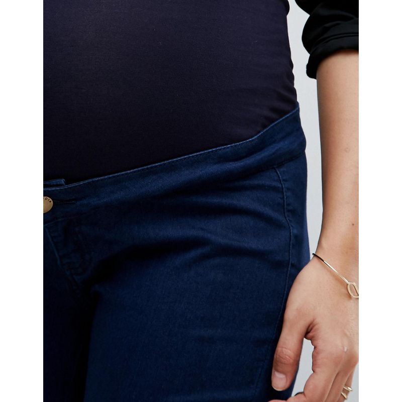 Donna Jeans Bandia Maternity - Jeggings con fascia removibile per il pancione