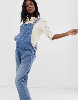 relaxed fit dungarees