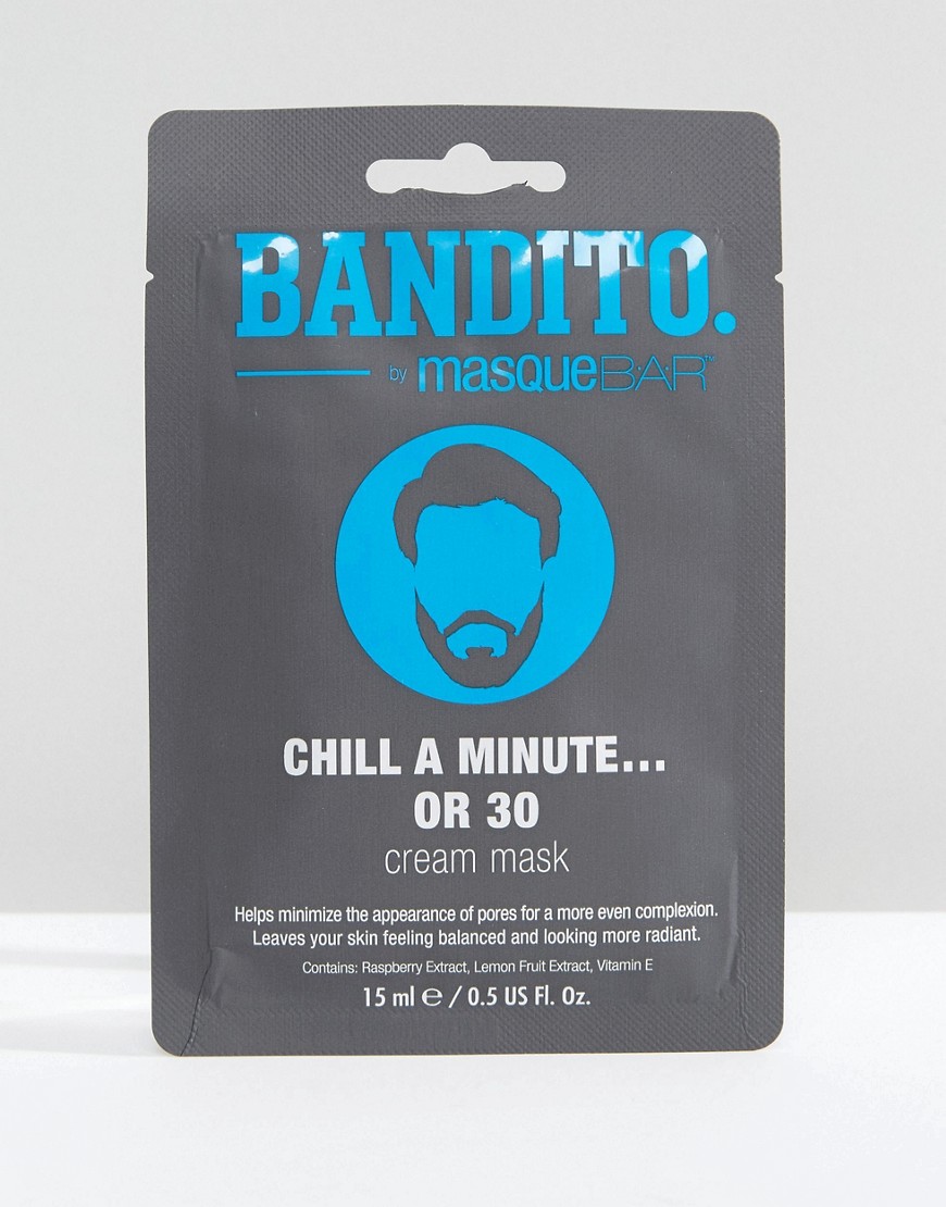 Bandito Bandito - Chill a Minute.. or 30 cream mask-Zonder kleur