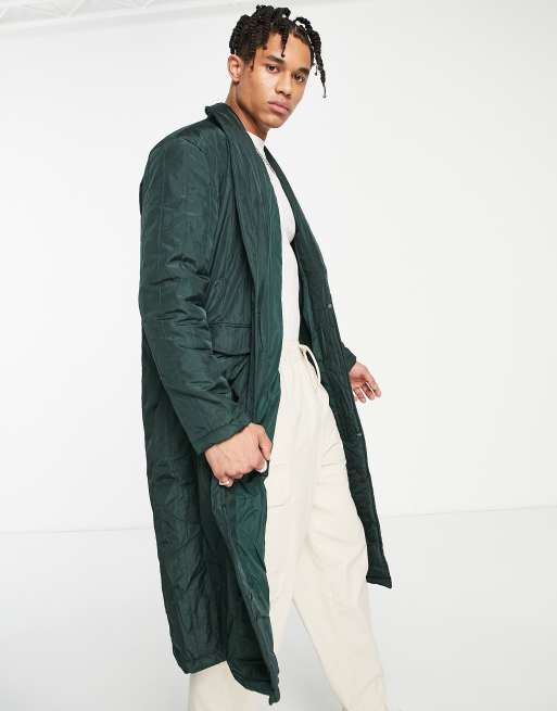 Bando - Cappotto trapuntato verde scuro, 2 di 4