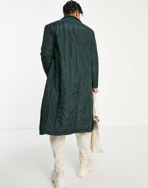Bando - Cappotto trapuntato verde scuro, 3 di 4