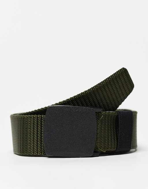 Bando - Kakigrønt bælte i nylon