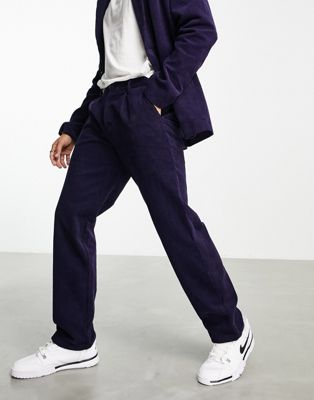Bando loose fit cord trousers