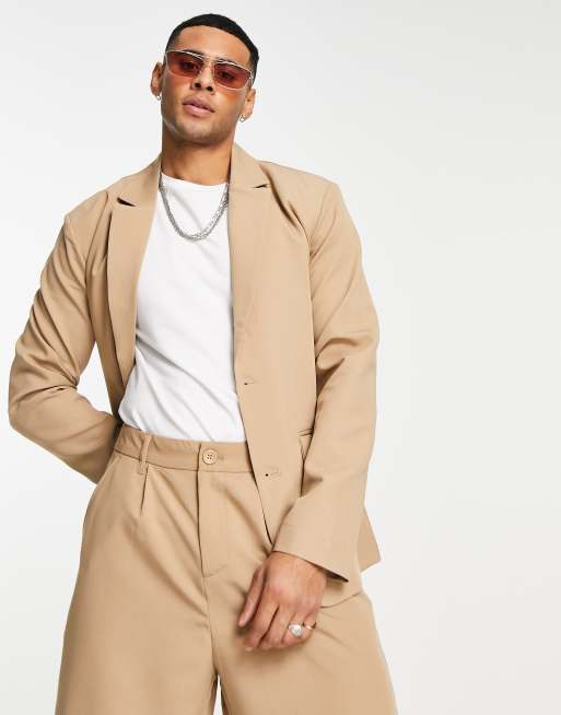 Bando oversized loose 90s fit suit jacket | ASOS