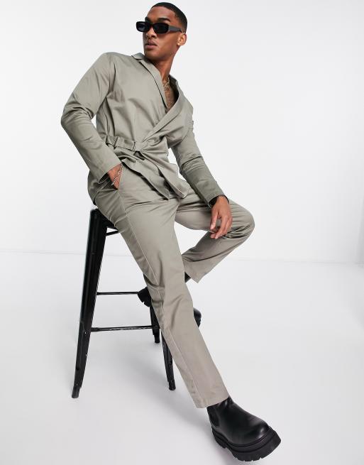 Bando relaxed fit pants in sage - part of a set