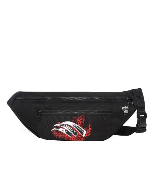 Bandolera negra de la colección Horror de Vans x Nightmare on Elm Street 