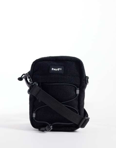 Bandolera negra de pana Bowery de HUF - view 1