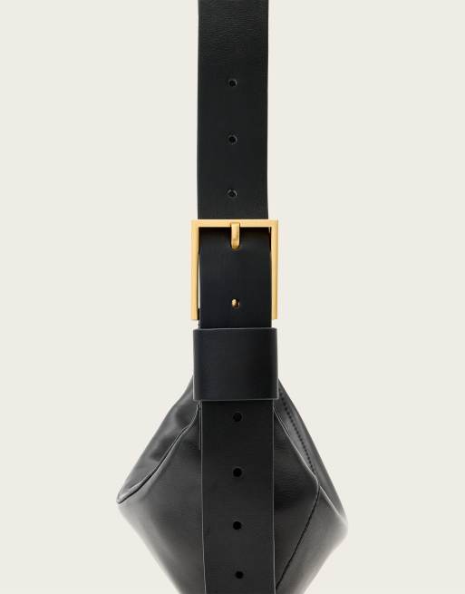 Bandolera negra Luna de AllSaints, 5 de 6