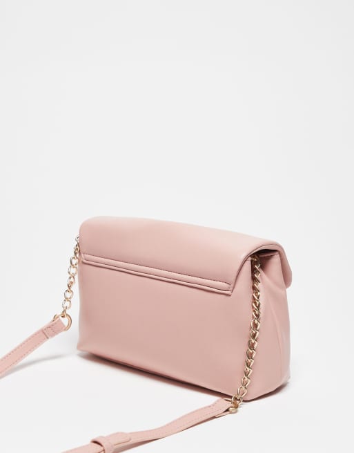 Bandolera rosa pálido estilo cojín con solapa Stella de Valentino, 3 de 3