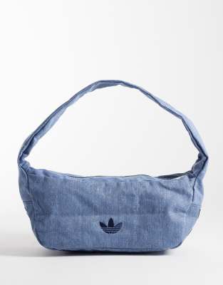 Bandolera vaquera azul claro de adidas Originals