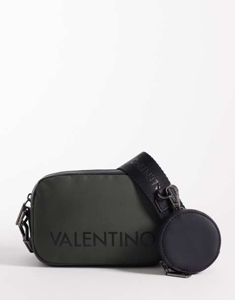 Bandolera verde oscuro con funda para AirPods Dragonhawk de Valentino - view 1