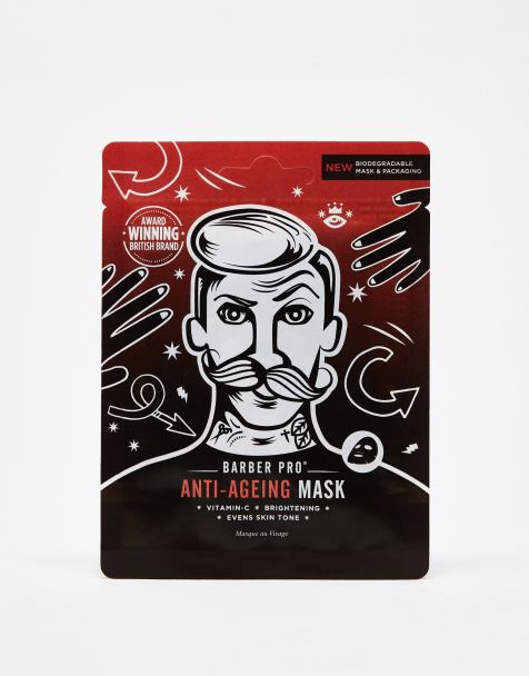 Barber Pro – Anti-Ageing-Tuchmaske mit Vitamin C - view 1