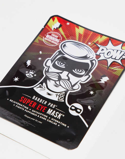 BARBER PRO - Carte de Noël avec masque pour les yeux Super 