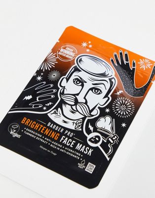 BARBER PRO Christmask Card with Brightening Face Mask-No color