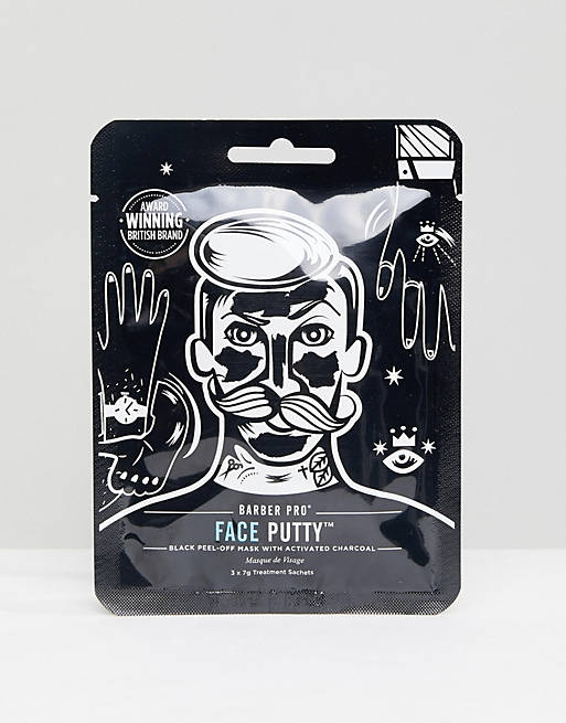 Barber Pro Face Putty Peel Off Mask