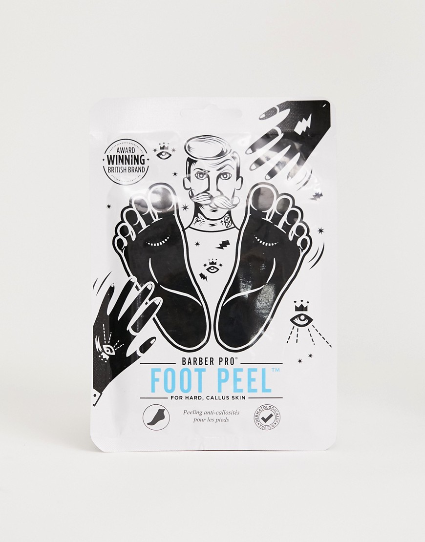 Barber Pro – Foot Peel Mask – Fotmask-Ingen färg