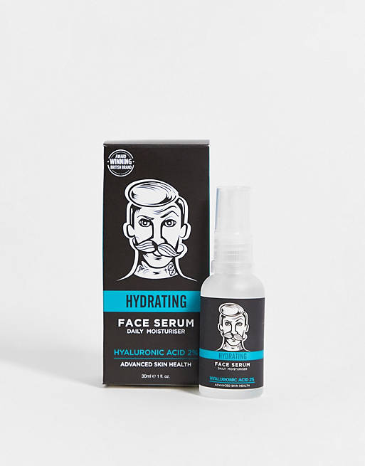 Barber Pro – Serum nawilżające do twarzy z kwasem hialuronowym 2%, 30 ml