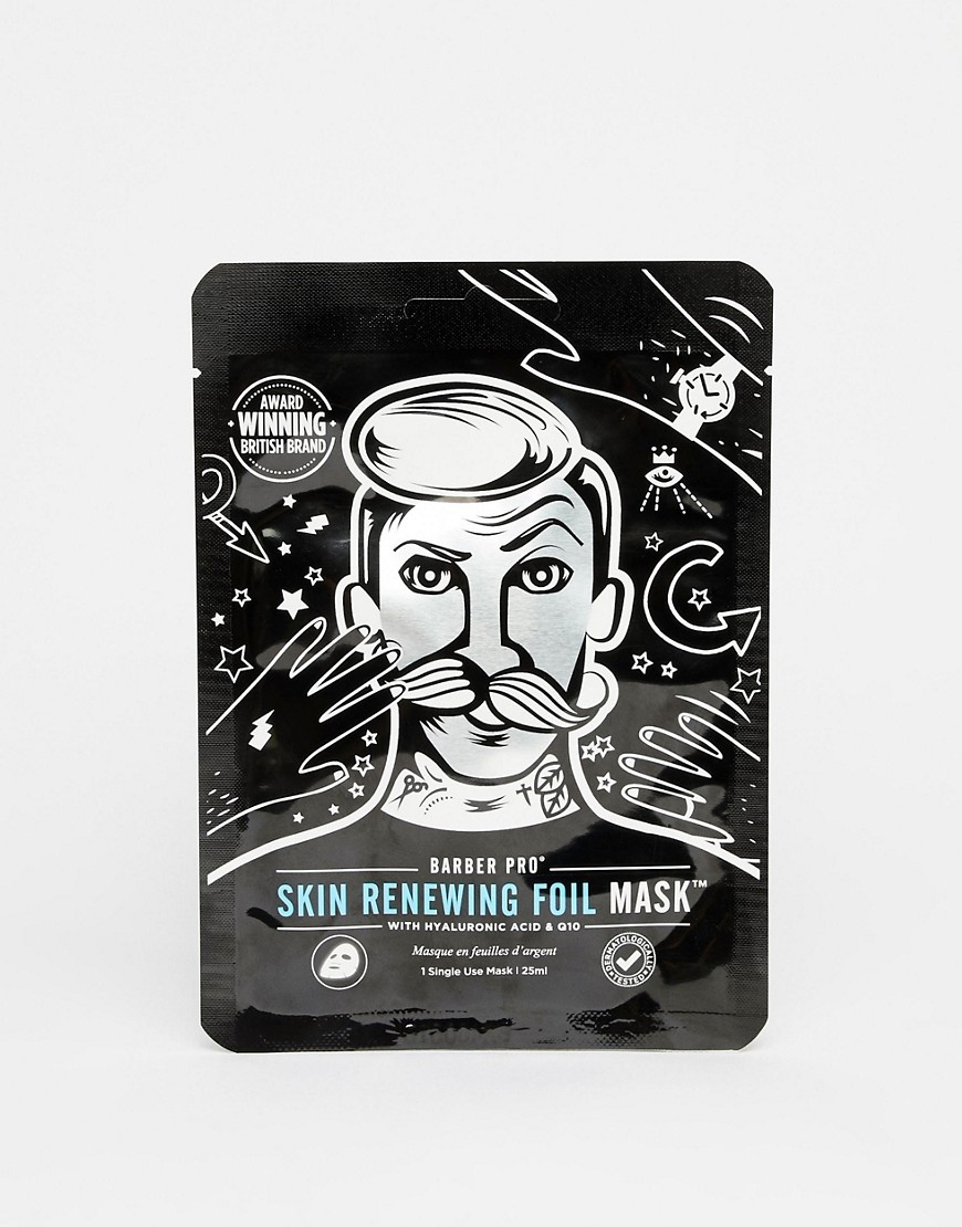 Barber PRO Skin Renewing Foil Mask-No color