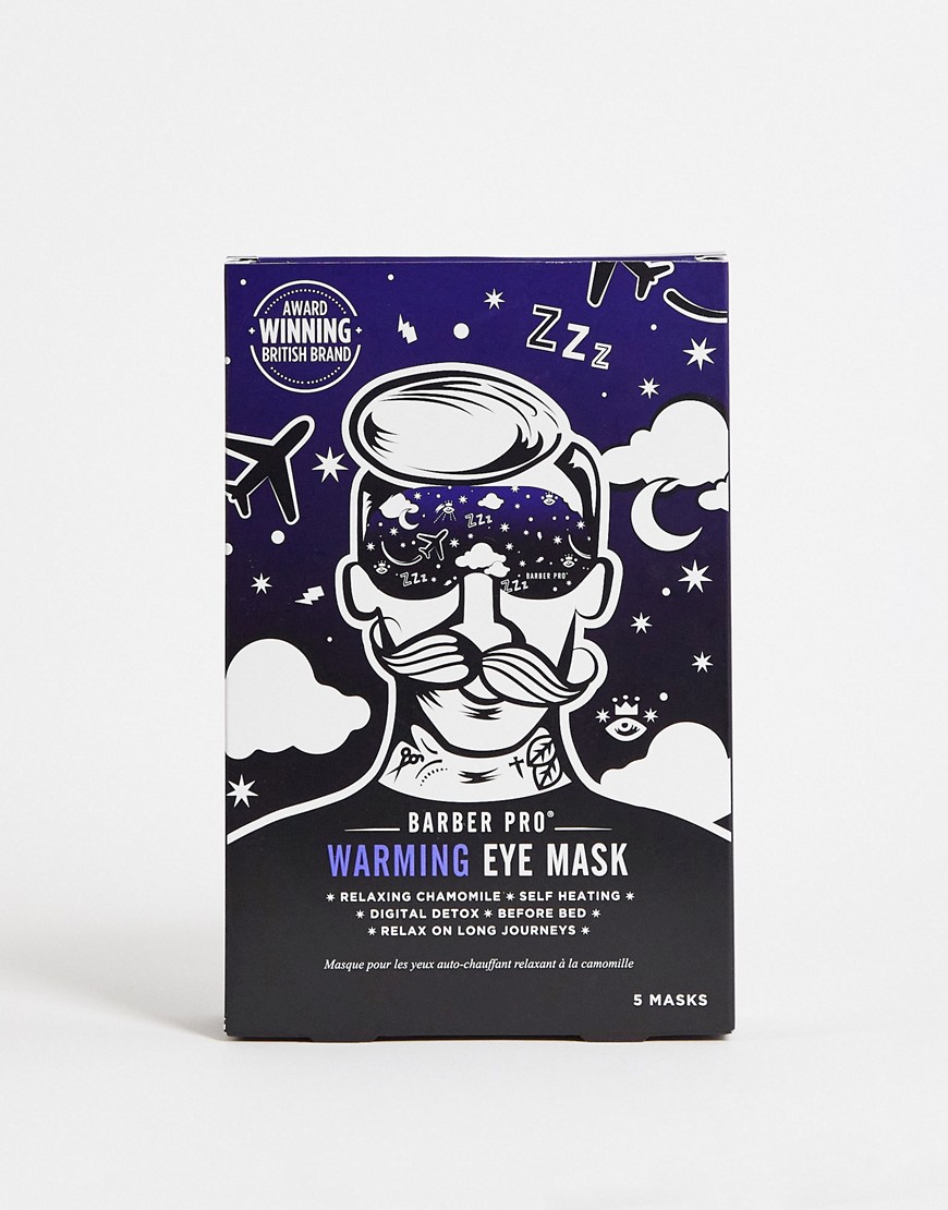 Barber Pro Warming Eye Mask Box of 5-No colour