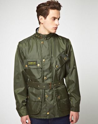 barbour nylon jacket