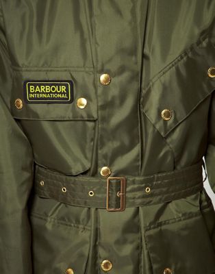 barbour international a7 brass jacket