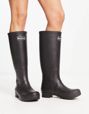  Abbey wellington boot with logo detail 