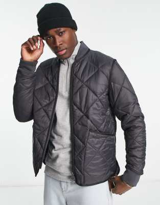 Barbour – Action Liddesdale – Svart quiltad jacka