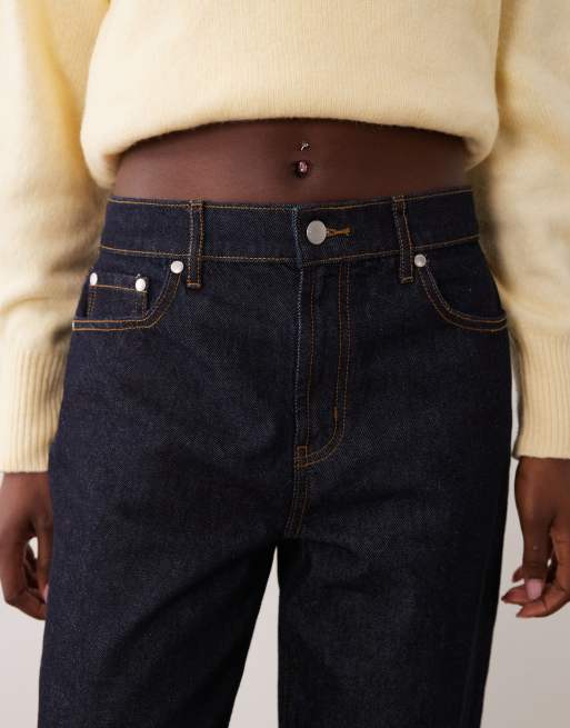 Barbour Adalyn straight leg denim jeans in indigo blue, 4 of 6