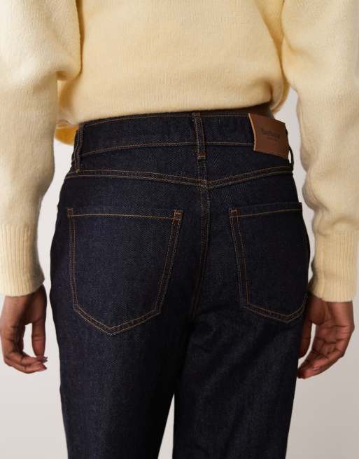 Barbour Adalyn straight leg denim jeans in indigo blue, 5 of 6