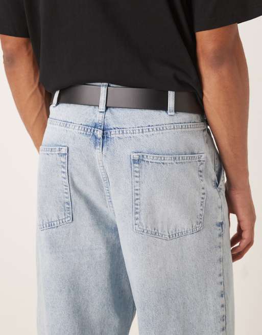 Barbour Allanton leather belt in black - BLACK, 2 of 3
