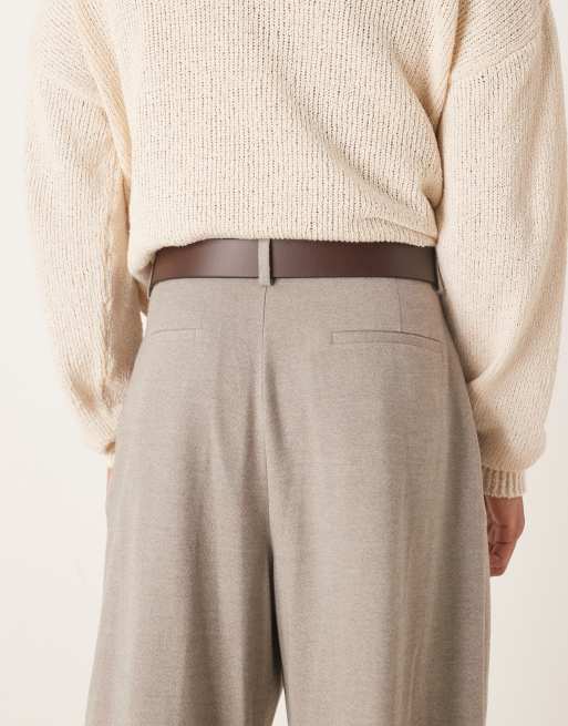 Barbour Allanton leather belt in brown - BROWN, 3 of 3