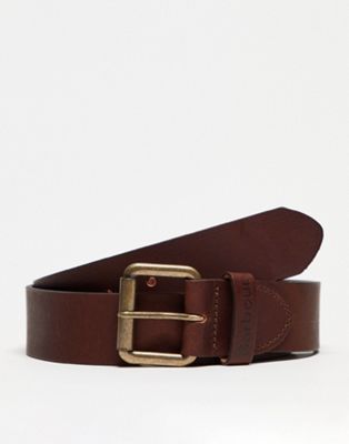 Barbour Allanton leather belt in brown