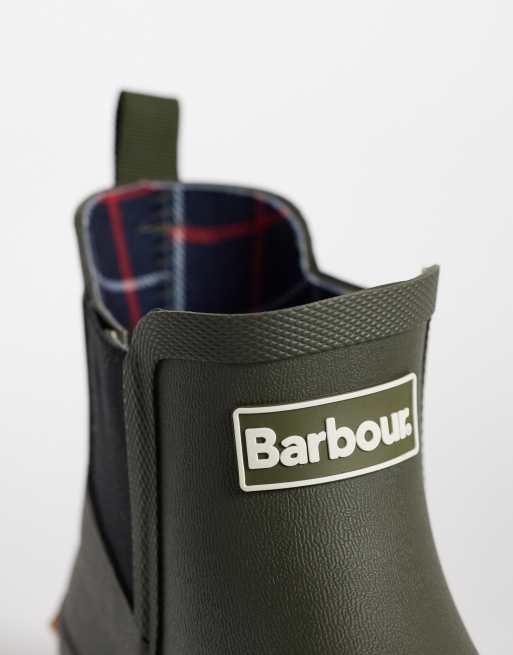 Barbour Andale Chelsea-Gummistiefel in Grün, 3 von 4