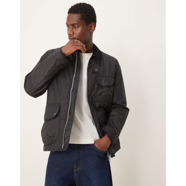 美品　バブアー　barbour NAUTIC WAX JACKET Barbour Ashby Medium Weight Wax Cotton Jacket | Orvis