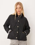 [Barbour] Barbour Anise quilted jacket in black/ancient 12 Black/Ancient