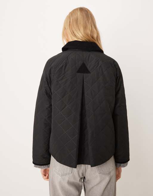 Barbour Anise quilted jacket in black/ancient , 2 of 4