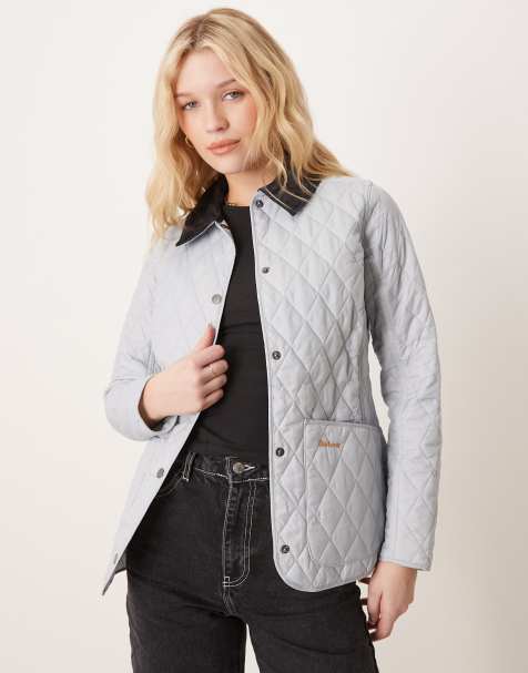 Barbour Annandale quilt in light blue - view 1