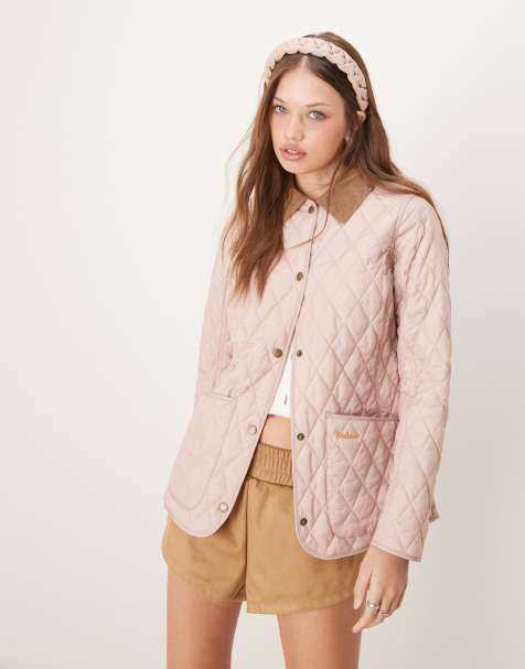 Barbour Annandale Quilted Jacket in gardenia - view 1