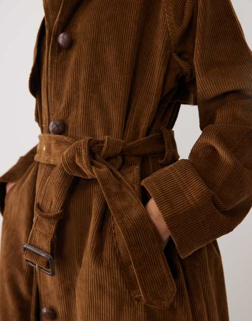 Barbour Antonella barbour antonella cord trench casual jacket, 3 of 4