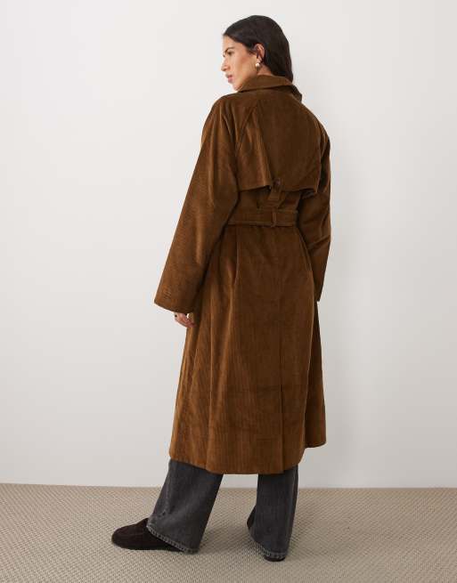 Barbour Antonella barbour antonella cord trench casual jacket, 4 of 4