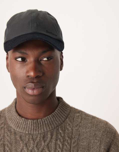 Barbour Ashby cap in navy - NAVY - view 1