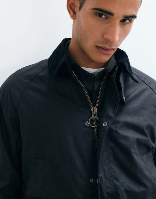 Barbour – Ashby – Wachsjacke in dunklem Marineblau, 5 von 5
